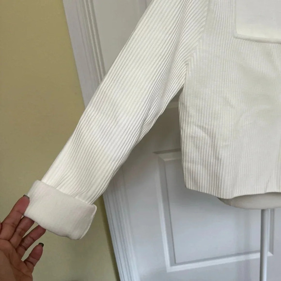 BNWT white ribbed knit sweater by Forever 21 - Picture 5 of 11